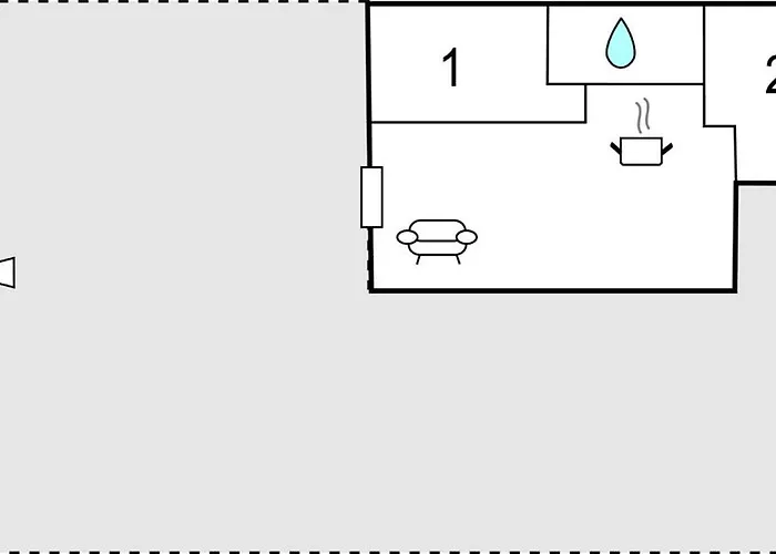 Semesterbostad 2 Bedroom Lovely In